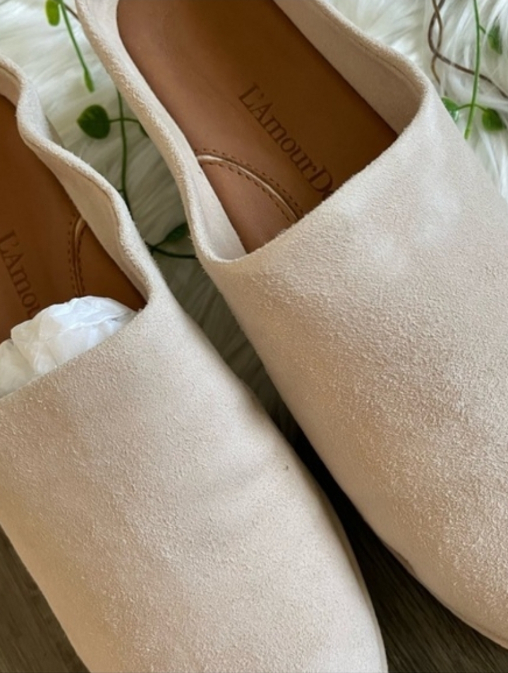 NEW | L'Amour Des Pieds | Taupe Bingwen Suede Mule - Picture 7 of 13